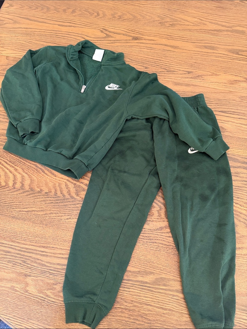 Nike Kids Dark Green Sweatshirt & Joggers Set